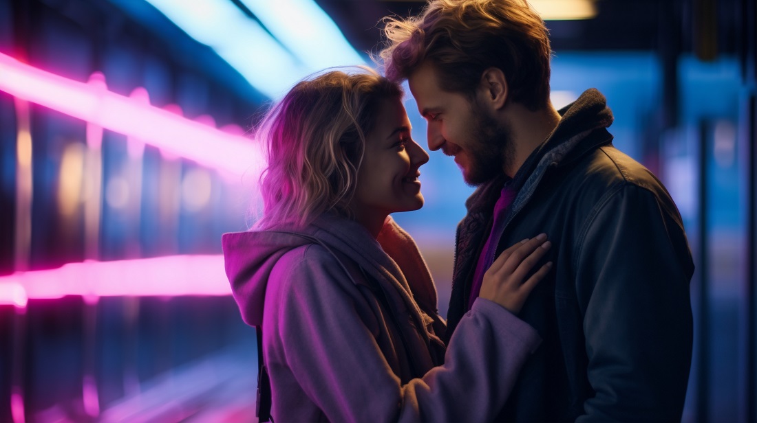 Is there an AI girlfriend or boyfriend platform with realistic personalities and photos?